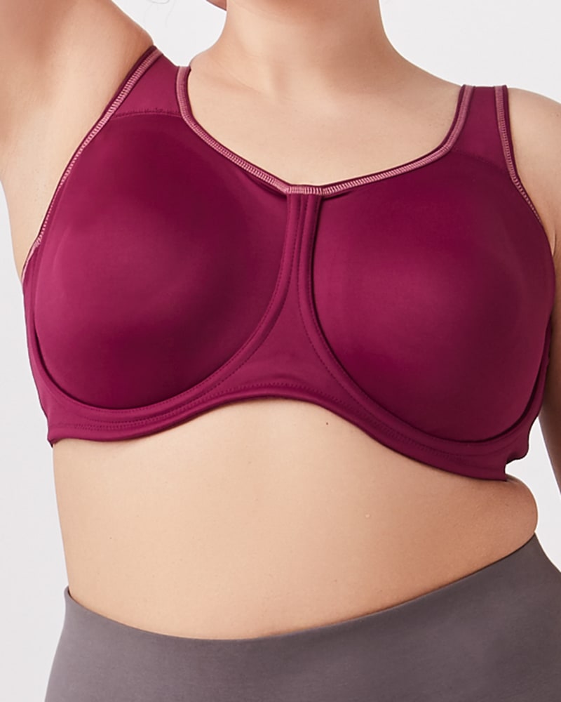 Wacoal underwire sports bra sale top
